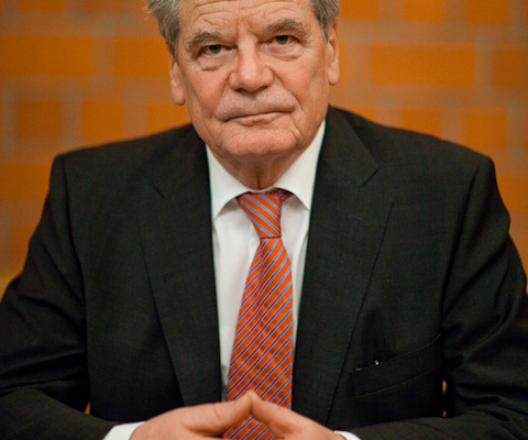 Joachim Gauck zu Gast in der Buchhandlung Greif