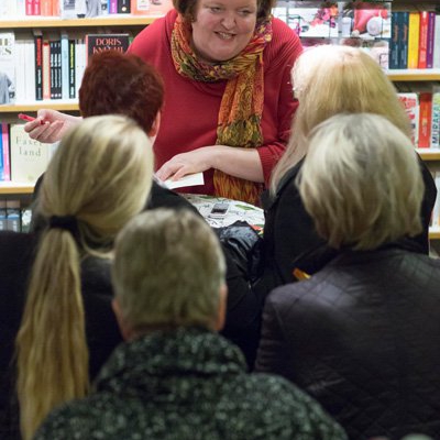 Helene Mierscheid in der Buchhandlung Greif - Lesung - Vokuhila
